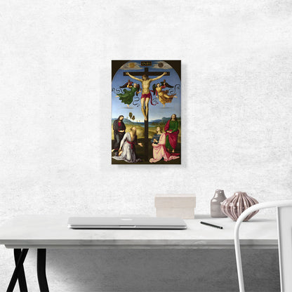 The Crucified Christ with the Virgin Mary, Saints and Angels 1503
