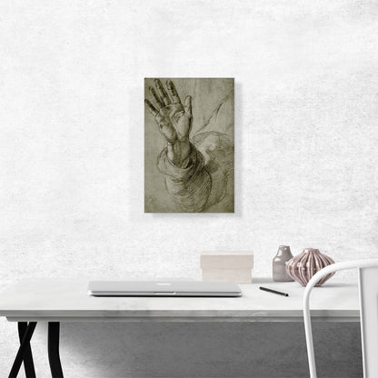Upraised Right Hand, with Palm Facing Outward 1520