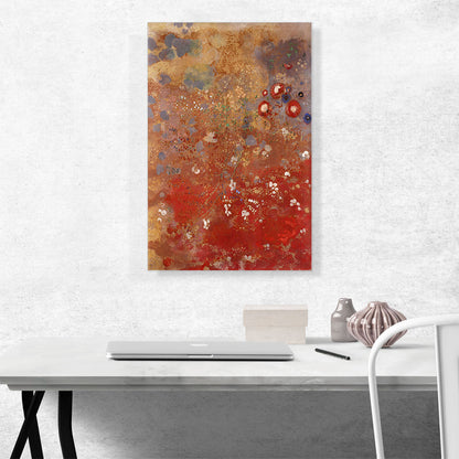 Red Flower - Floral Field