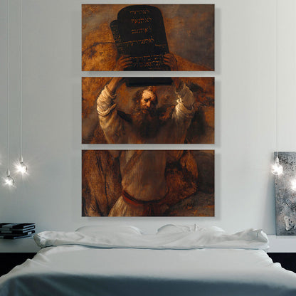 Moses with the Ten Commandments 1659