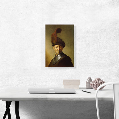 Old Man In Military Costume 1631