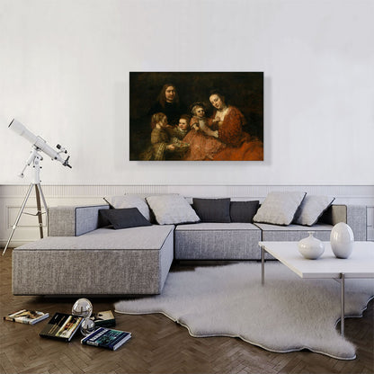 Rembrandt's The Family Portrait 1665