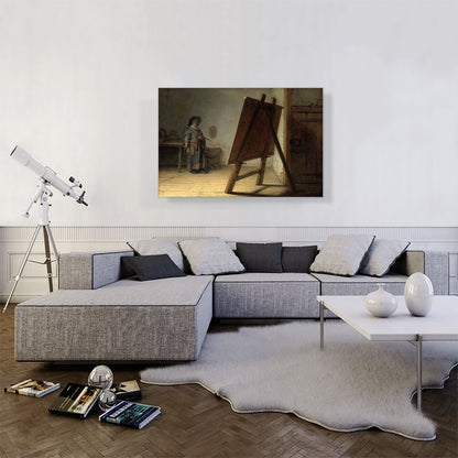 The Artist in his Studio 1628