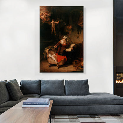 The Holy Family with Angels 1645