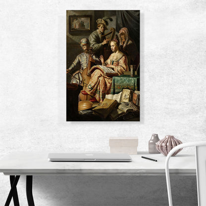 The Music Party - Musical Allegory 1626