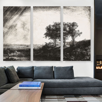 The Three Trees 1643