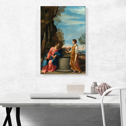 Jesus And The Woman From Samaria