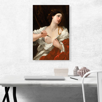 Lucretia With Knife