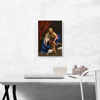 Madonna And Child With Infant Saint John Baptist