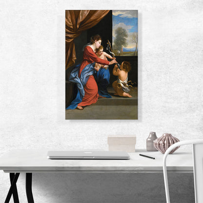 Madonna And Child With Infant Saint John The Baptist