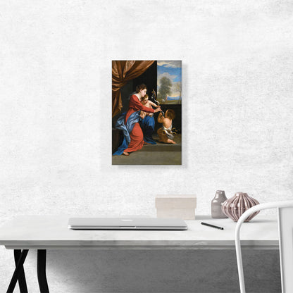 Madonna And Child With Infant Saint John The Baptist