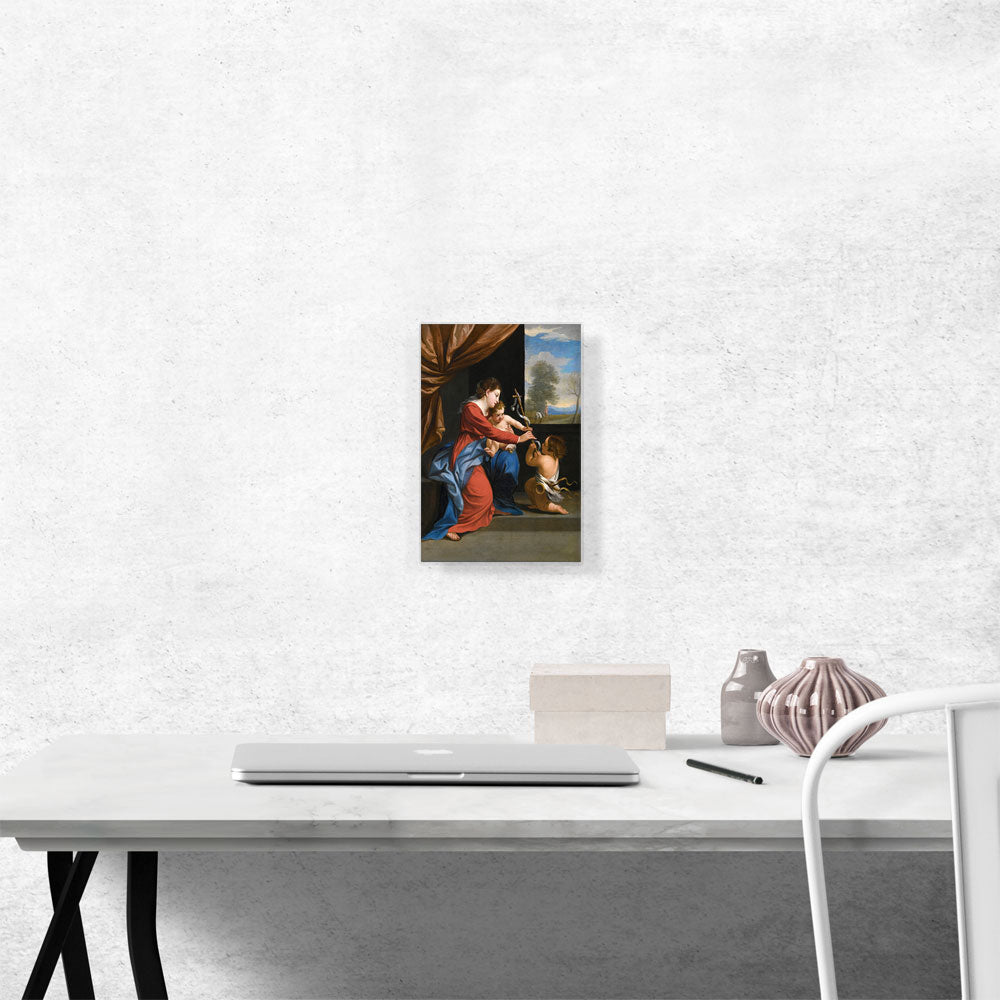 Madonna And Child With Infant Saint John The Baptist