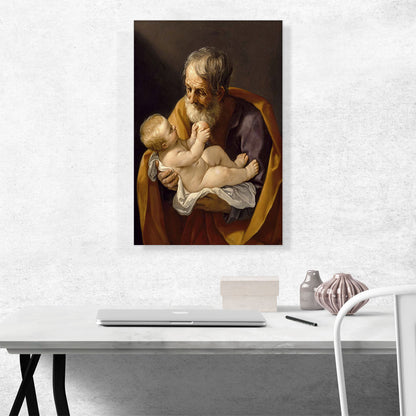 Saint Joseph And The Christ Child