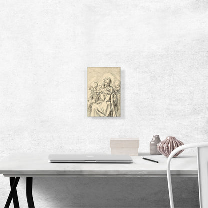 The Holy Family With Saint Clare