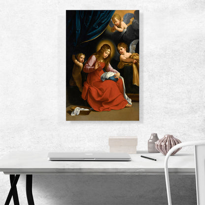 The Virgin Sewing