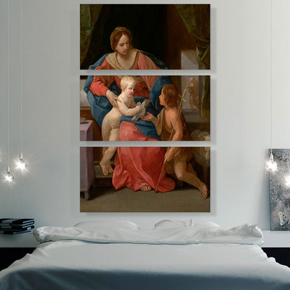 Virgin And Child With Saint John The Baptist 1640