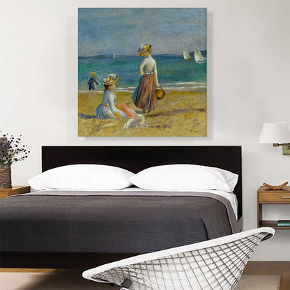 Figures on the Beach 1890