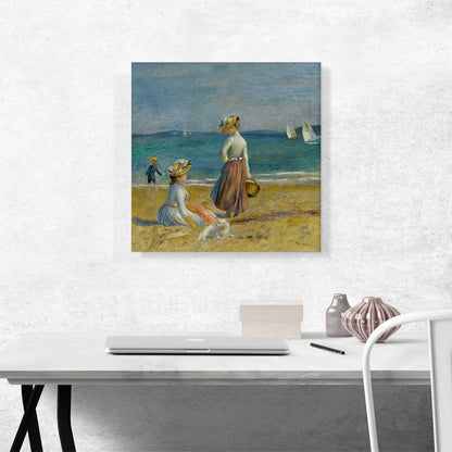 Figures on the Beach 1890
