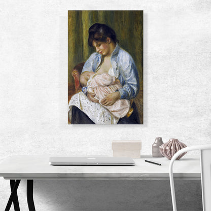 A Woman Nursing a Child 1894