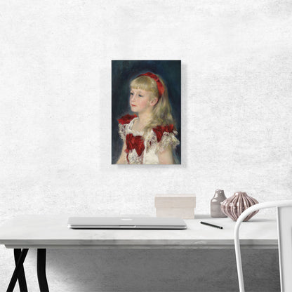 Mademoiselle Grimprel au Ruban Rouge 1880
