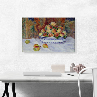 Still Life with Peaches 1881