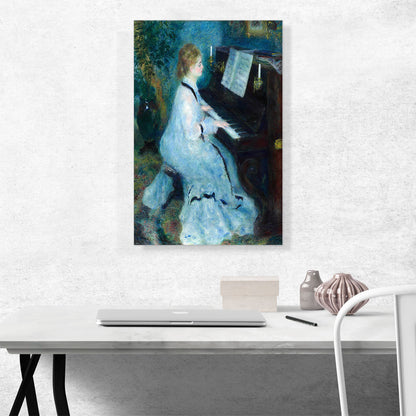 Woman at the Piano 1876