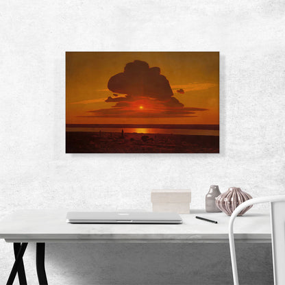 Red Sunset On The Dnieper 1905