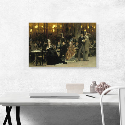 A Parisian Cafe 1875