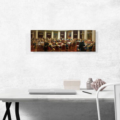 Ceremonial Sitting Of State Council Marking It's Foundation 1903