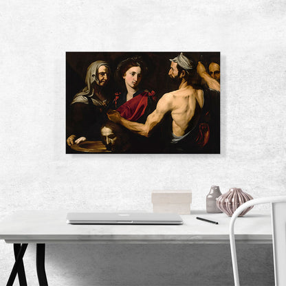 Salome With The Head Of Saint John The Baptist