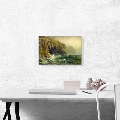 Cliffs And Waves 1884