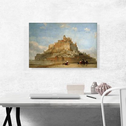 Mont St Michel From The Sands