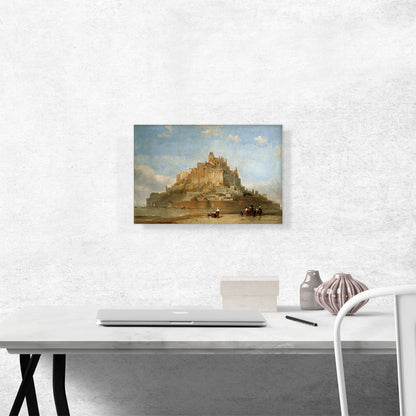 Mont St Michel From The Sands