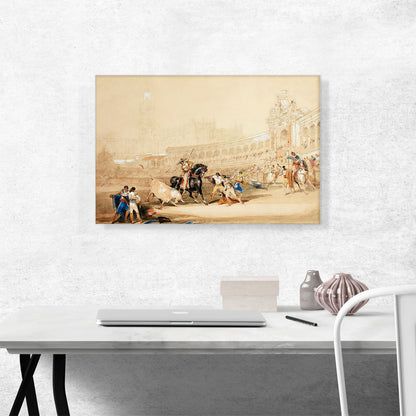A Bullfight In Seville 1837