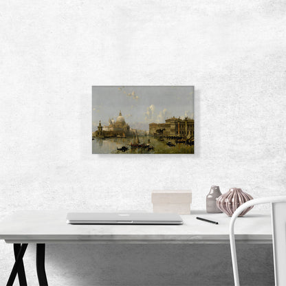Venice Approach To The Grand Canal 1855