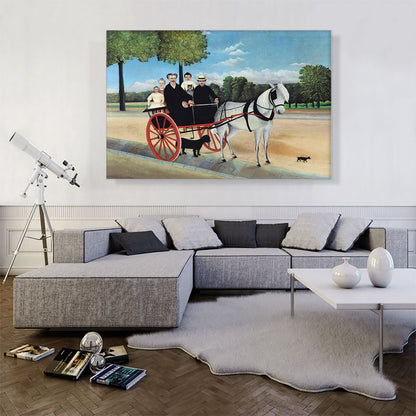 The Horse-Drawn Carriage of Father Junier 1908