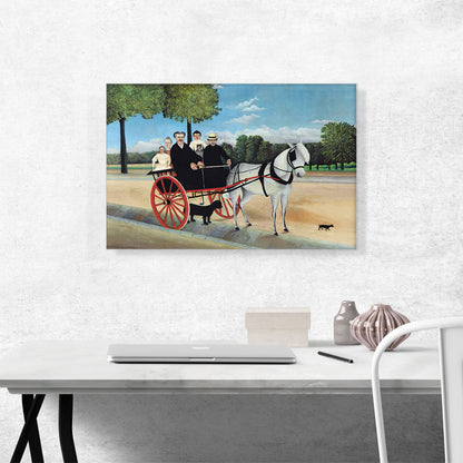 The Horse-Drawn Carriage of Father Junier 1908
