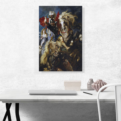 Saint George and the Dragon 1607