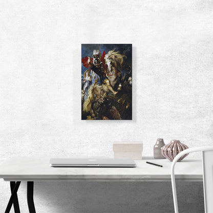 Saint George and the Dragon 1607