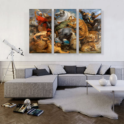 A Hunt of Lions, Tigers and Leopards 1615