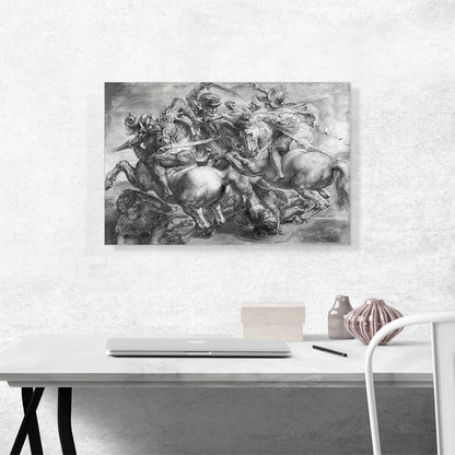 The Battle of Anghiari after Leonardo Da Vinci