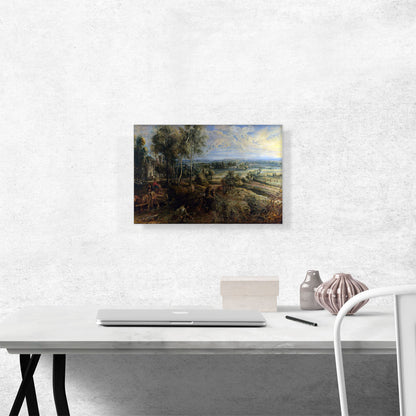 An Autumn Landscape With a View of Het Steen in the Early Morning 1636
