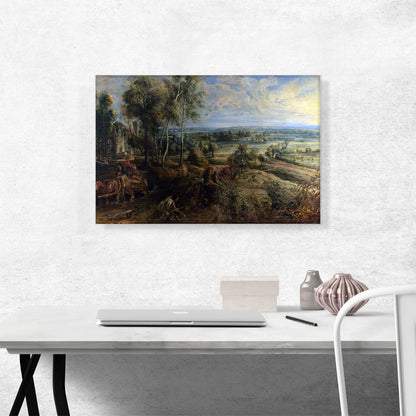An Autumn Landscape With a View of Het Steen in the Early Morning 1636