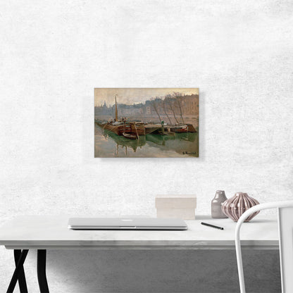 Boats On The Seine