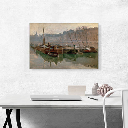 Boats On The Seine