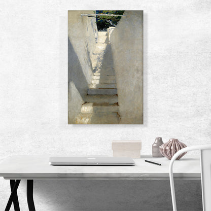 Staircase In Capri 1878