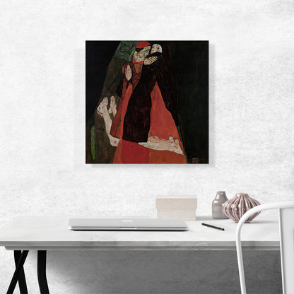 Cardinal and Nun - Caress 1912