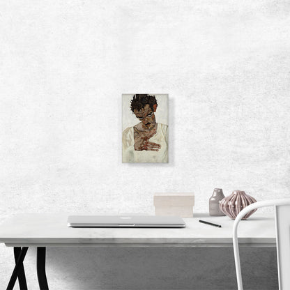 Self-Portrait with Striped Shirt