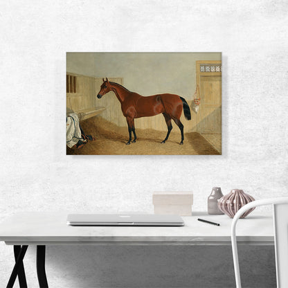 William Orde's Bay Filly Beeswing in a Stable