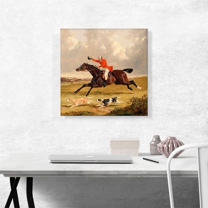 Foxhunting - Encouraging Hounds